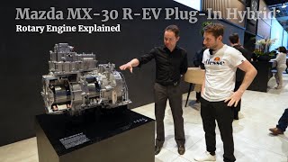 Mazda MX-30 R-EV | Rotary Engine Explained | Interview Vincent Vanhamme Technical Specialist