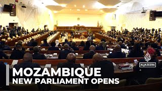 Mozambique opens new parliament amid opposition protests and boycotts