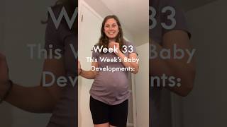 33 Weeks Pregnant Baby Development