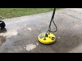 simpson 4200 psi 4.0 gpm pressure washer with be whirl a way surface cleaner crazy transformation