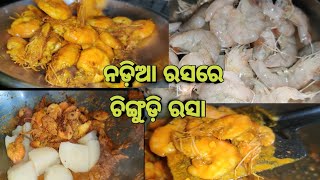 ନଡ଼ିଆ ରସରେ ପ୍ରସ୍ତୁତ ଚିଙ୍ଗୁଡ଼ି ରସା || Prawn recipe @mokadeichula2983