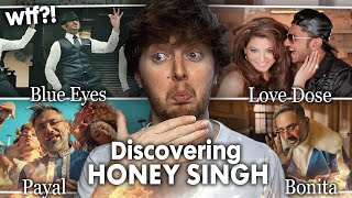 DISCOVERING YO YO HONEY SINGH! (Payal, Bonita, Blue Eyes, Love Dose | Reaction)