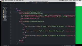 Showing profiles of users Reactjs ES6 #53