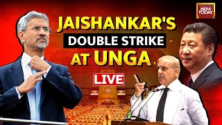 Jaishankar's Twin Attack On China & Pakistan At UNGA | S Jaishankar Speech At UNGA 2022 | UNGA LIVE