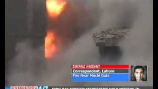 Fire out of control in Lahore