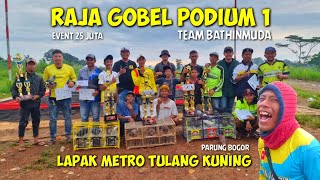 Merpati Raja Gobel Podium 1 Lapak Metro Tulang Kuning Parung Bogor Event 25 Juta