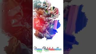 Bandhan status video Army raksha Bandhan statusvideo#rakshabandhan #hindu editing#brother and sister
