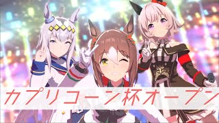 【ウマ娘】カプリコーン杯オープンの本番と育成