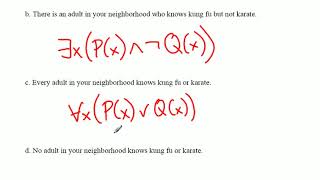 Translation Using Quantifiers and Predicates