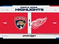 NHL Highlights | Panthers vs. Red Wings - March 2, 2024