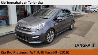 Kia Rio Platinum A/T [UB] Facelift (2016) review - Indonesia