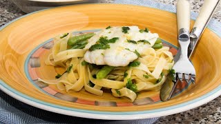 Recette : Tagliatelles au cabillaud