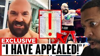 BREAKING NEWS ❗️🚨 TYSON FURY APEALS THE OFFICIAL SCORECARD DECISION: COUNTERPUNCHED ❗️🚨🤔