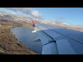 takeoff from vagar airport 12 02 2024