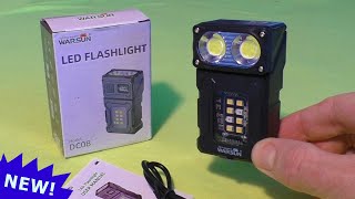 NEW! Small LED Flashlight from WARSUN DC08