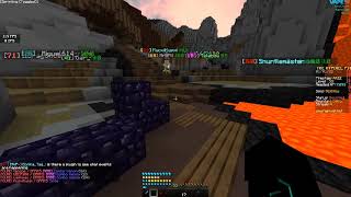 Hypixel Pit, 6v1 Rezi vs two gsets + venom cheaters