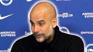 'What happened to Liverpool CAN HAPPEN TO US AND ARSENAL!' | Pep Guardiola | Brighton 0-4 Man City