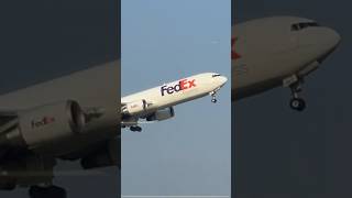 FedEx #fedex #takeoff #boeing #boeing767 #767 #clt #charlotte #airplane #cargo #aviation #aircraft