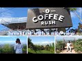 Breakfast with a nice view of the city. | COFFEE RUSH - Binangonan, Rizal | VLOG