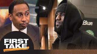 Stephen A. Smith is 'sick' of the LeBron James topics | First Take | ESPN