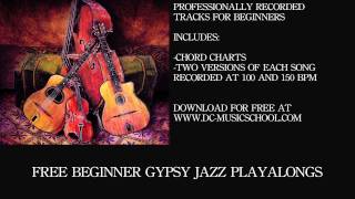 Beginner Gypsy Jazz Playalong - Minor Swing