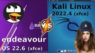 Endeavour OS 22.6 vs Kali Linux 2022.4