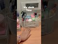 my desk tour trending trendingshorts viral aesthetic study