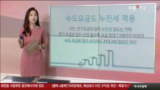 [박주연의 팝콘경제]수도요금도 누진세인 것 알고 있으세요?