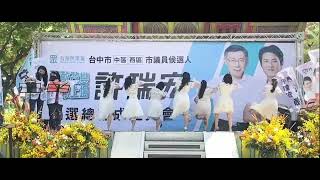 111.10.15許瑞宏競選總部成立大會表演