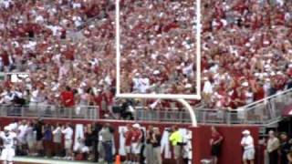 Alabama Penn State 2010 Kevin Norwood first career catch is a TOUCHDOWN Bama Rolls 24-3