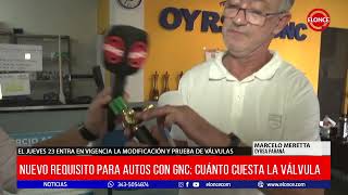 Nuevo requisito para autos con GNC: ¿Cuánto cuesta la válvula?