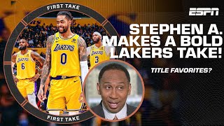 Stephen A. thinks the new-look Lakers could be title favorites 🏆 👀 | First Take