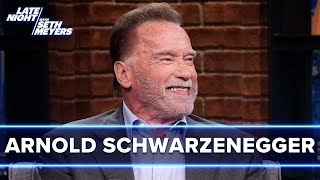 Arnold Schwarzenegger Talks FUBAR and Discusses Patrick Schwarzenegger in White Lotus