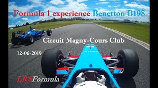 Benetton B198 F1 Driving Experience @ Circuit Magny-Cours Club with LRS Formula 12-06-2019