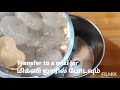 nungu sarbath ice apple sarbath palm fruit juice vizhi s kitchen நுங்கு சர்பத்