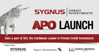 Sygnus Credit Investments – APO Launch