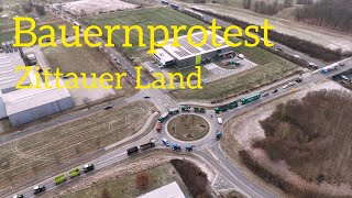 Bauernprotest Zittauer Land 08.01.2024 Teil II