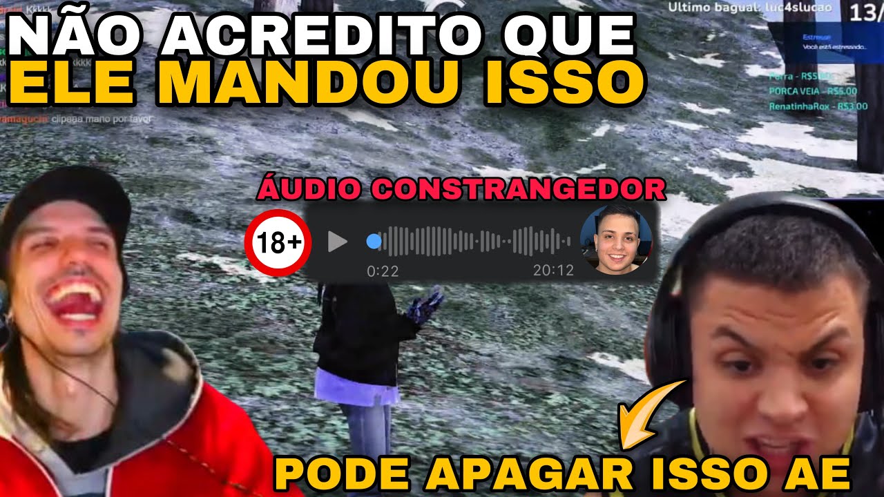 Paulinho O Loko Gravando Em Off Tentou Enganar O Poderoso Bagual Na