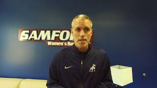 Samford head coach Mike Morris previewing upcoming games with Rhode Island and Alabama State