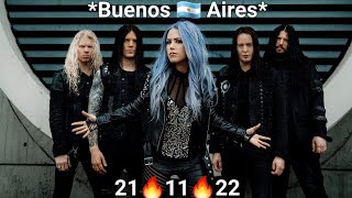 ARCH ENEMY🤘🏼🇦🇷🤘🏼(3 temas) Bs As - 21/11