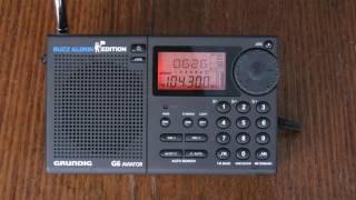 Grundig G6 Aviator Buzz Aldrin Edition on FM, MW and SW