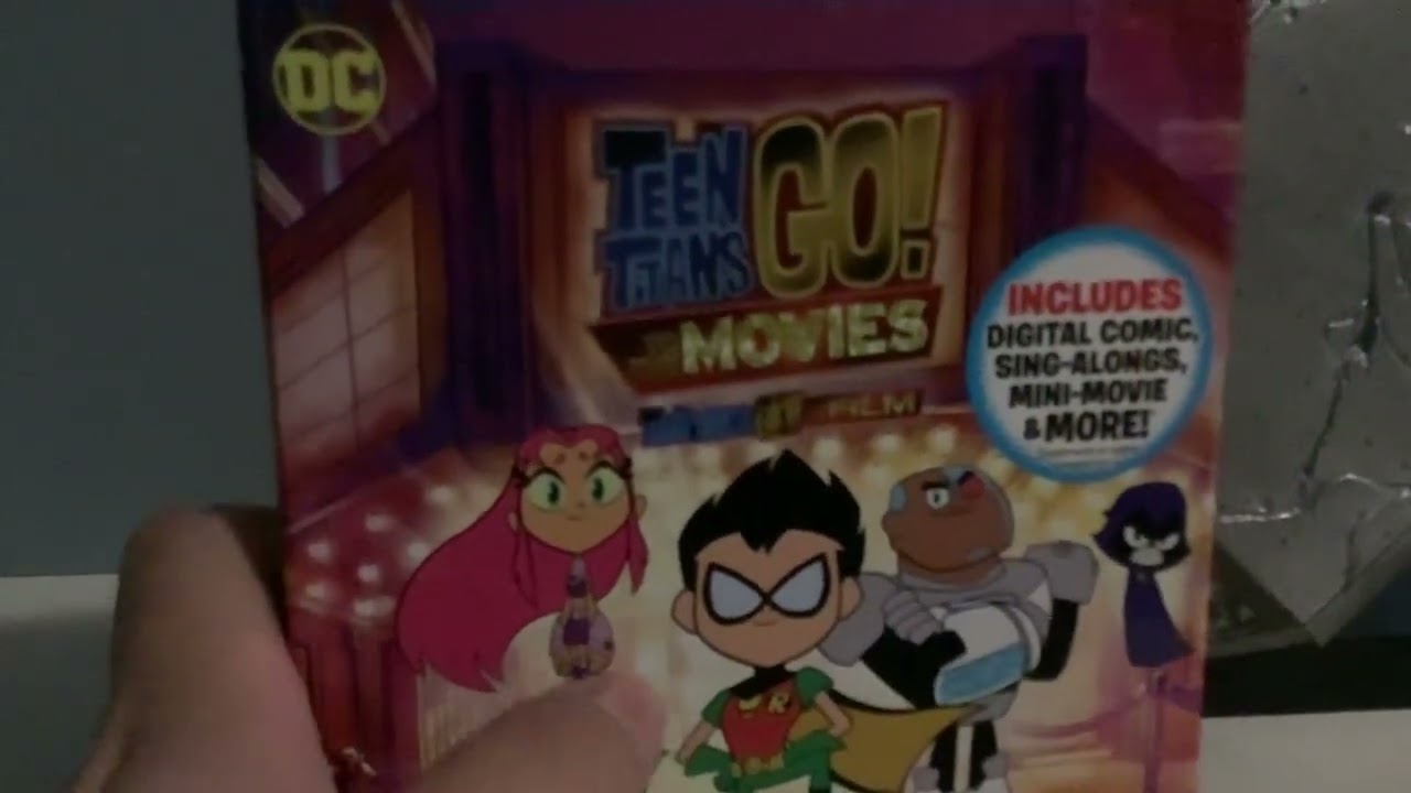 Teen Titans/Teen Titans Go! Dvd/blue Ray Collection - YouTube