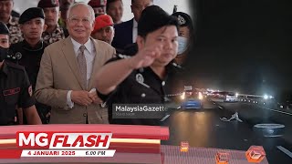 ((LIVE)) Permohonan Perhimpunan Solidariti Najib Ditolak . Kehilangan Tayar Treler Jadi Misteri