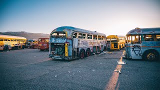 Bus Graveyard-In The Middle Of The Desert