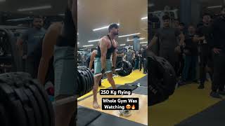 Whole Gym Came To Watch My Deadlift- Crazy Reactions 🔥