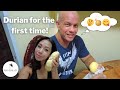 First time eating DURIAN! - First impression & Cost. // Bangkok, Thailand.