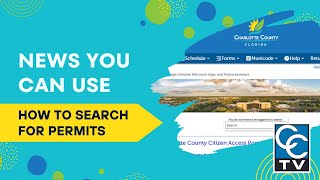 How to Search for Charlotte County Permits Online