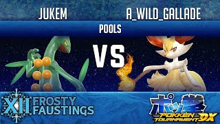 FFXII - Pokken Tournament DX Pools -  Jukem (Sceptile) vs  A_Wild_Gallade (Braixen, Machamp)