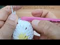 수세미코바늘 플루메리아 꽃 평면 수세미 뜨기plumeria crochet crochet dish scrubby