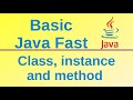Class, instance and method - Basic Java Fast (15)